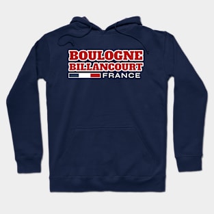 Boulogne-Billancourt France Retro Hoodie